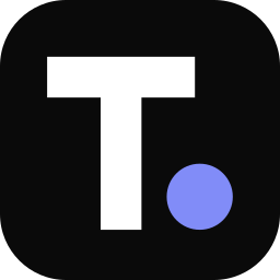 Triagents icon, rounded, ink