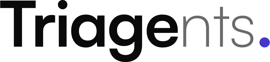 Triagents wordmark, primary variant
